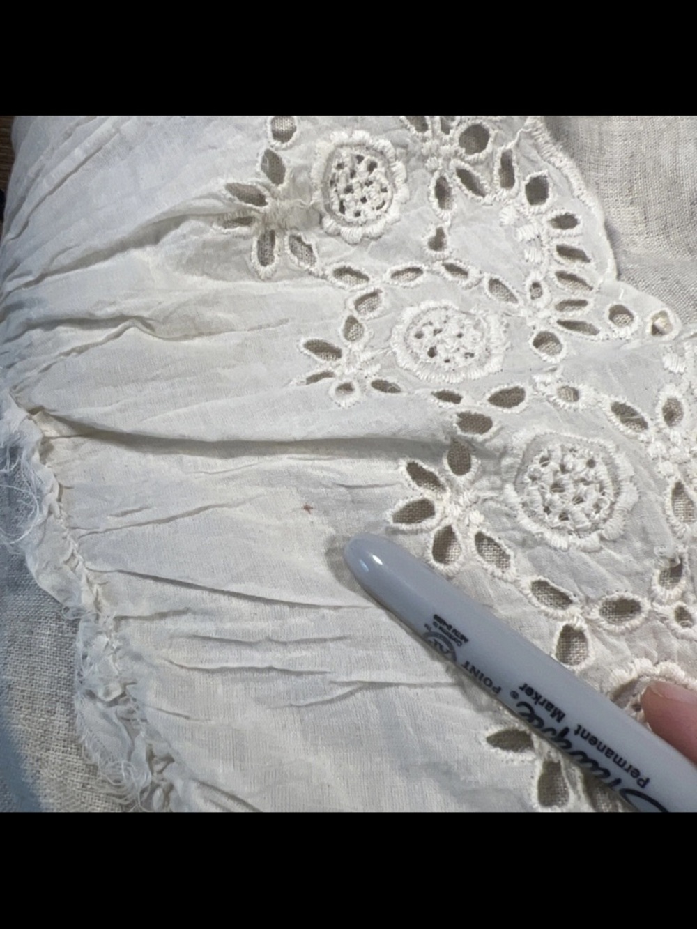 Paper Lace Women’s 100% Linen Beige Bohemian Lagenlook Button Up Jacket Size M - Picture 15 of 16